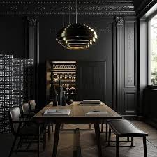 Deco Decoration Furniture Architecture Archi Interior Interiors Design Design Cgi In Interni Scuri Design Della Sala Da Pranzo Sale Da Pranzo Moderne