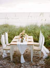 Rustic Beach Wedding Table Settings Beach Wedding Tables Beach Wedding Decorations Reception