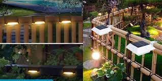 Fencestore's solar garden lights can transform your garden. Best Solar Fence Lights Uk Illuminate Your Garden Fences