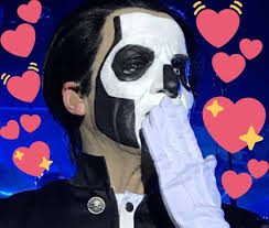 Papa Emeritus Iii Heart Meme Not Mine Ghost Papa Ghost Papa Emeritus Iii Ghost And Ghouls