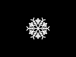 Neat Snow Logo Snowflake Flower Flower Symbol Cool Logo Elegant Snowflake