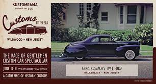 Chris Rusbach S 1941 Ford Was One Of The Early Styled Customs That Attended Our First Customs By The Sea Car Show In Wildwood N Custom Cars Wildwood New Jersey