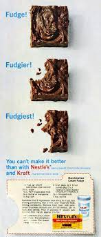 A tried and trusted recipe for easy fudge contains marshmallow creme, chopped walnuts, and a bag of chocolate chips. Classic Marshmallow Cream Fudge Recipe 1963 Click Americana