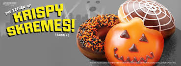Krispy kreme is a doughnut and coffee chain that currently has over 1,000 locations around the world. Go Trick Or Treating At Krispy Kreme With The New Monster Doughnuts All Catering Menu Prices