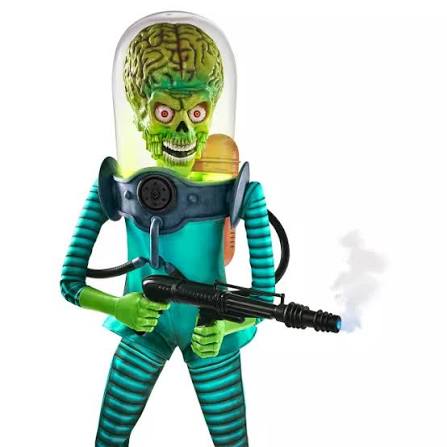 6 Ft 6 In Martian Warrior Animatronic - Mars Attacks