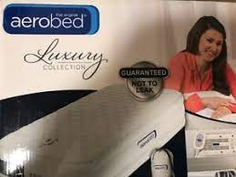 Aerobed comfort anywhere 18 air mattress with headboard design powerful built in ac pump for convenient, super fast inflation aero. Aerobed Luxury Pillow Top 16 Inch Queen Air Mattress Inflatable Bed New Ebay