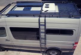 Rv Gear Hauler Roof Rack Elkapitan Vanconversion Aluminess Roofrack Mercedes Sprinter Van 4x4 Sprinter Van Conversion Layout Van Conversion Layout Van