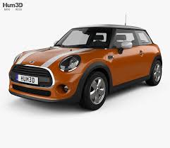 Mini Cooper Classic Hatchback 3 Door 2019 3d Model Mini Cooper Classic Car 3d Model 3d Model