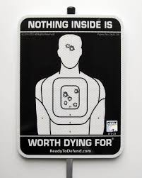 Worth Outdoor Decor Items Security Signs Yard Signs Reflective Sign