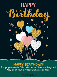 Our original happy birthday gifs is the perfect way to let someone know you care and that you are thinking of them on their special day. Love Balloon Newly Added Birthday Cards Birthday Greeting Cards By Davia