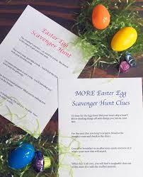 You'll get so much in the easter egg hunt pack: A Spectacular Easter Scavenger Hunt For Teens Storypiece