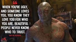 Guardians Of The Galaxy Vol 2 Quotes Magicalquote Galaxy Quotes If You Love Someone Drax The Destroyer