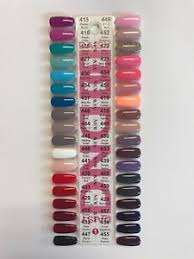 Details About Dnd Dc Daisy Gel Polish Color Sample Display New