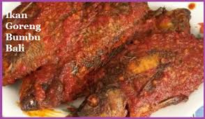 Resepi ke 11 8 ogos 2019 ikan merah dilumur dengan asam jawa untuk hilangkan hanyir basuh dan tapis ikan perlu di goreng. Ikan Goreng Bumbu Merah Bali Pedas Dan Enak Resep Kuliner Dan Wisata Indonesia