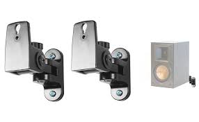 Amazon Com Pair Hidden Wall Mount Swivel Brackets For Klipsch Rb 51 Ii Bookshelf Speakers Electronics