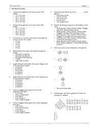 Kontruksi geometri garis, sudut, lingkaran dan garis singgung. Soal Gambar Teknik Uas Kelas 1