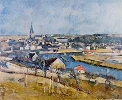 Paul Cezanne Ile De France Landscape 1880 Oil On Canvas Paul Cezanne Paintings France Landscape Paul Cezanne