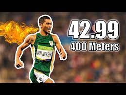 Det var tredje gangen 400 meter hekk var med på det olympiske programmet. The 400 Meter World Record Wayde Van Niekerk S Plan For 2021 Youtube