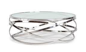Colors for smart round marble top coffee table. Orbit Round Glass Coffee Table In Clear Glass By Lievo Choice Custom Home Decor