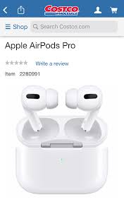 For Those Asking Airpods Pro Now Available For Pre Order At Costco 235 Costco