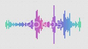Audio Spectrum Line Waveform Animation On Alpha Channel Background Stock Footage Waveform Animation Line Audio Audio Alpha Channel Animation