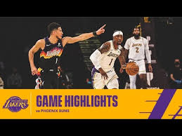 La lakers wallpapers top free la lakers backgrounds. Highlights Los Angeles Lakers Vs Phoenix Suns Youtube