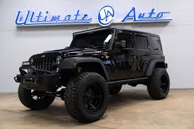 From johnson valley to the rubicon trail, this suv has conquered some of the most punishing trails on earth. For Sale Pechschwarz Jeep Wrangler Rubicon Hard Rock