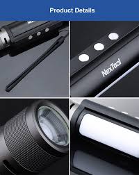 Xiaomi Nextool Outdoor 6 En 1 Lampe De Poche Led Torche Ultra Lumineuse Etanche Camping Veilleuse Zoomable P In 2020 Smart Electronics Camping Night Light Bright Torch