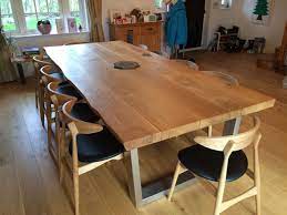 Breakfast bar table @ £219 each, 80cm x 80cm solid european oak tops. Large Oak Dining Table Tarzantables Co Uk Large Oak Dining Tables Oak Dining Table Solid Oak Dining Table