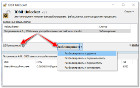 Iobit unlocker es fácil de utilizar para desbloquea y elimina archivos y carpetas bloqueados en windows. Programmy Dlya Prinuditelnogo Udaleniya Fajlov I Papok