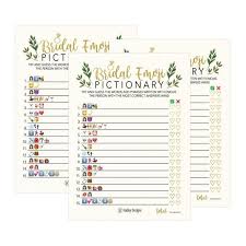 See more ideas about pictionary words, pictionary, words. 25 Floral Emoji Pictionary Bridal Shower Games Ideas Wedding Shower Bachelorette Or Engagement Party For Men