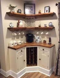 Awesome Use For A Coffee Station In A Small Corner Of The House Home Decor Home Diy Home Remodeling
