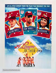 A League Of Their Own Movie Poster League Penny Marshall Summer Movie