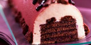 Buche De Noel A La Mousse De Fruits Recettes Recette Buche De Noel Recette Buche Recette
