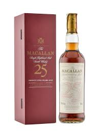 Macallan 25 Year Old Anniversary Malt W Gift Box The Oaks Cellars