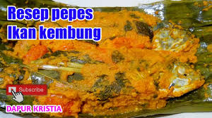 Ikan kembung banjar • daun salam • sereh, iris bagian putih • bumbu halus : Pepes Ikan Kembung Resep Membuat Pepes Ikan Kembung Daun Kemangi Youtube