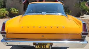 Image result for Yellow 1966 Barracuda