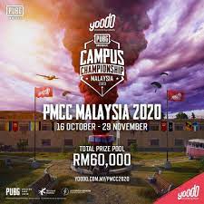 Pubg Mobile Campus Championship 2020 Pmcc Malaysia 2020 Is The Official Collegiate Esports Tournaments For Pubg Mobile Presented By Yoodo Pmcc Malaysia Aims To Provide A Platform For Students In Malaysia To