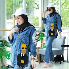 Jual TALITHA LONG TUNIK // BELLE KEMEJA JEANS BY GOZZOQU