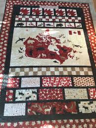 Canada 150 Quilt That I Made For The National Defence Auction I Hope That It Raises Lots Of Money Canadian Quilts Quilt Patterns Panel Quilts