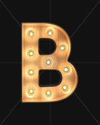 Select from 52601 premium alphabet letter b of the highest . Letter B From Marquee Light Alphabet On Yellow Images Creative Fonts