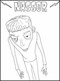 Click on the link coloring page. Free Printable Coloring Pages Frankenweenie 9