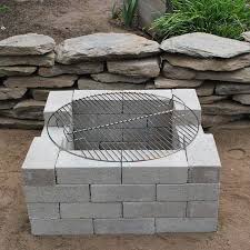 For a square fire pit, place the cinder blocks side by side instead. How To Make Cinder Block Fire Pits
