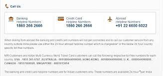 Hdfc credit card customer care delhi ; All Banks Credit Card Hotlisting Numbers India Customer Care
