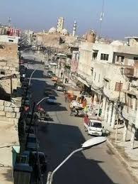 شارع فاروق القديم في باب الجديد باتجاه الساعة في الموصل iraq street view street