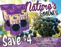 Save 4 On Each 2 Lb Bag Of Frozen Aroniaberries In 2020 Aronia Berries Frozen Berries