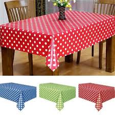 Birthday Party Tablecloth Dots Spot Family Hotel Travel Disposable Plastic Table Cover Buy At A Low Prices Party Table Cloth Plastic Table Covers Table Covers
