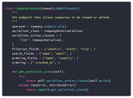 decide serializer class dynamically based on viewset actions in django rest framework drf learn programming data science framework