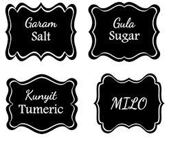 Label cdr vector free vector download 9 963 free vector for. Label Barang Dapur Pagar Rumah