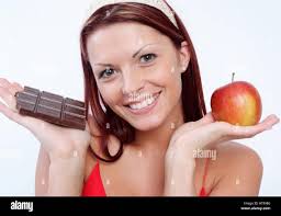 Young people looking apple products hi-res stock photography and images